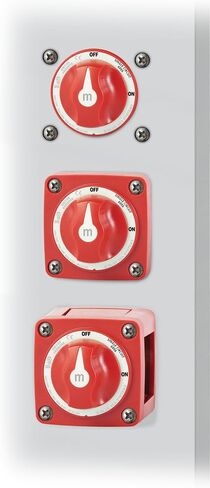 Blue Sea 6006 m-Series (Mini) Battery Switch Single Circuit ON-OFF Red [6006] in Saudi Arabia