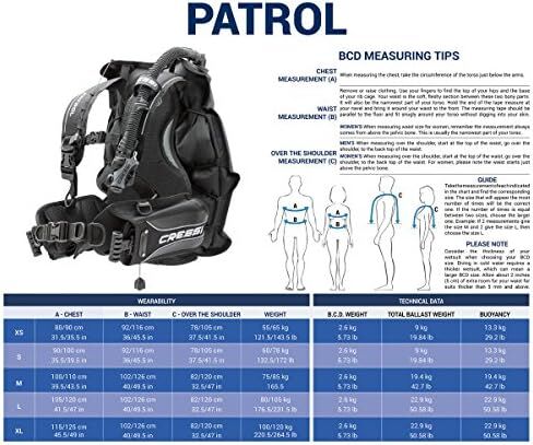 Cressi Patrol BCD, X-Small in Saudi Arabia