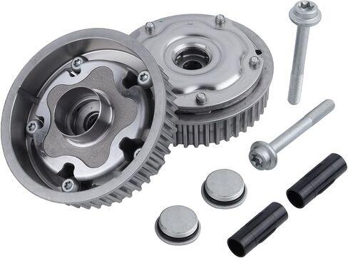 MISIOEK Engine Timing Camshaft Gear,Intake VVT Sprocket Cam Phaser Compatible with Chevy Aveo Pontiac G3 Saturn Astra 55567048 55567049 in Saudi Arabia