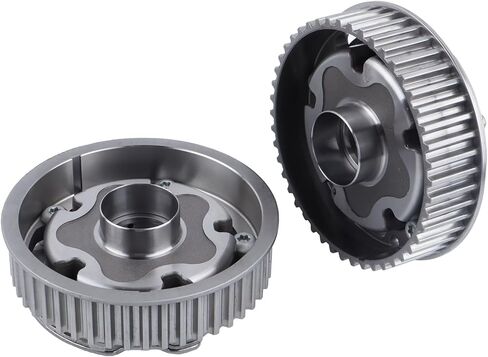 MISIOEK Engine Timing Camshaft Gear,Intake VVT Sprocket Cam Phaser Compatible with Chevy Aveo Pontiac G3 Saturn Astra 55567048 55567049 in Saudi Arabia
