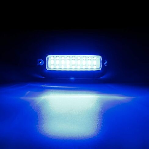 أضواء Kawell 27 LED LED تحت الماء للقوارب واليخوت مقاومة للماء IP68 SUS316 من الفولاذ المقاوم للصدأ أضواء عائمة بحرية للسباحة والقيادة والصيد باللون الأبيض in Saudi Arabia