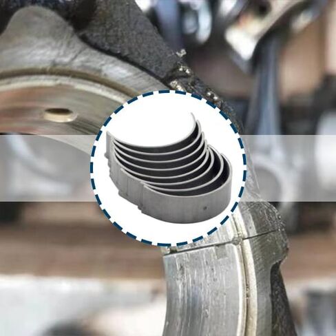 8 قطعة محمل قضيب توصيل المحرك STD. 23060-2G500 23060-2G401 23060-2G400 متوافق مع هيونداي سانتا سوناتا توكسون فيلوستر N G70 2011-2021 in Kuwait