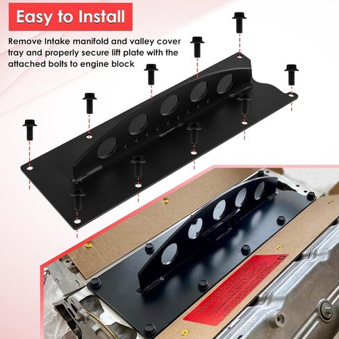 لوحة رفع رافعة المحرك الثقيلة من Yoursme لمحرك LSX LS LS1 LS2 LS3 LQ4 6.0 6.2 5.3 4.8 Gen III Gen IV in Saudi Arabia