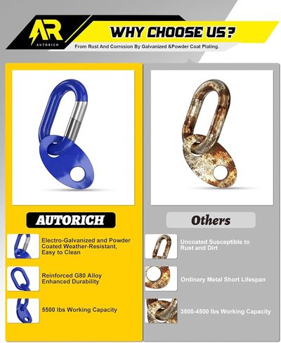 7100 Lifting Bracket Set for Engine - 4 Heavy-Duty Engine Lift Bracket 5500 Lb Capacity, Engine Support Bar for Lifting Slings and Load Levelers, Orange in Saudi Arabia
