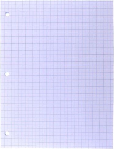 Top Flight Filler Paper, Quadrille Rule, 11 x 8.5 Inches, 80 Sheets (12650) in Saudi Arabia