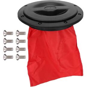 Keenso 6-8 Inch Kayak Hatch Cover Round Hatch Cover for Kayak Boat Sealing Hatch Cover Waterproof Boat Hatch Deck