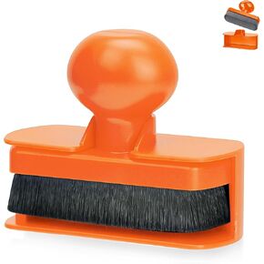 Tire Shine Applicator Brush - Extra Large Automotive Tire Dressing Applicator Brush with Storage Stand for Tire Detailing & Car Wash Kit, Black, 3.6 Inch Length (Black)