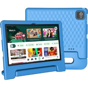 JREN Kids Tablet,10 inch Tablet for Kids,Children,Girls,Boys,10.1 IPS HD Screen,CPU Speed up to 1.8GHz,RAM 2GB and 32GB Storage,Toddler Tablet with Protective case,Color Pink