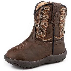 ROPER Unisex-Baby Cowbabies Patrick (Infant/Toddler) Western Boot