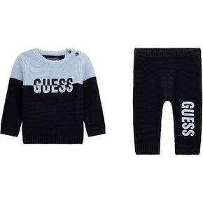 GUESS baby-boys Eco Knit Long Sleeve Sweater and Pants