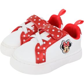 Disney Infant Girls Minnie Mouse Low Top Hook and Loop Sneakers