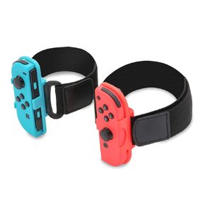 HEATFUN Leg Strap for Nintendo Switch Sports, Leg Strap Compatible with Switch Ring Fit Adventure, Include 1 Switch Leg Accessory and 1 Switch Wrist Band for Switch Dance Games
