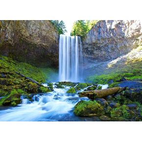 7x5ft Pretty Natural Waterfall Photography Backdrop Studio Photo Props Room Mural Background A969
