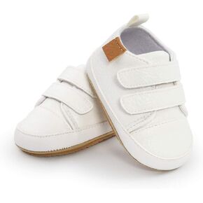 Baby Boy Girls Oxford Shoes Soft Rubber Sole Toddler Sneakers Ankle Boots Infant Walking Moccasins