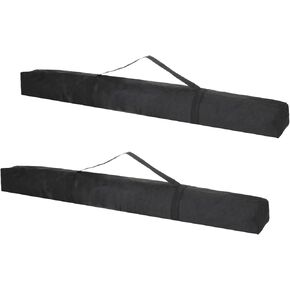 PATIKIL 33.46"x2.76" Tripod Carrying Case, 2Pack Nylon Padded Tripod Bag with Handles for Light Stands Tripod Photography Accessories, Black