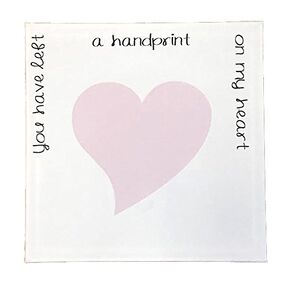 "You Touched My Heart" Canvas Hand Print Kit - Perfect Keepsake Gift