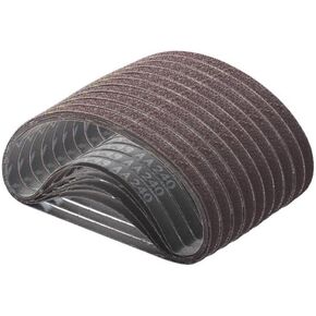 1/2 x 18"Aluminum Oxide Sanding Belts,60PCS Tool Belts(40/60/80/120/180/240) for File Sander