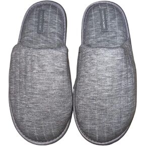 Victoria's Secret Quilted Closed Toe Slipper Color Gray Size Small 5/6 New