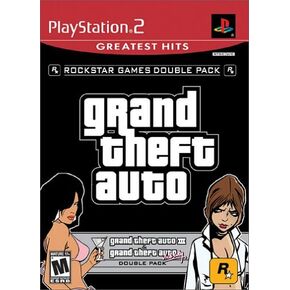 Grand Theft Auto Double Pack: Grand Theft Auto III / Grand Theft Auto Vice City - PlayStation 2 (Renewed)