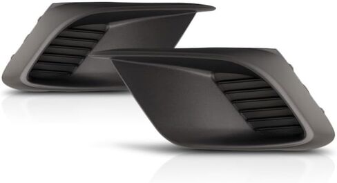For Mazda 3/3 Sport 2014 2015 2016 Fog Light Cover Driver and Passenger Side | Pair | Textured | Hatchback/Sedan | Replacement For MA1038122, MA1039122 | BHN150C21A, BHN150C11A in Saudi Arabia