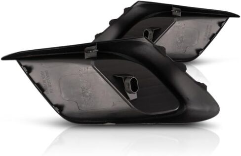 For Mazda 3/3 Sport 2014 2015 2016 Fog Light Cover Driver and Passenger Side | Pair | Textured | Hatchback/Sedan | Replacement For MA1038122, MA1039122 | BHN150C21A, BHN150C11A in Saudi Arabia