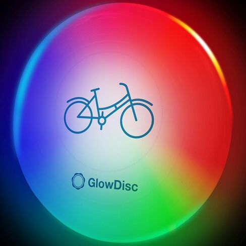 قرص طائر مضيء بإضاءة LED، تصميمات لطيفة، مفعل بالحركة، مقاوم للماء، هدية داخلية/خارجية، خفيف الوزن، للأولاد والبنات والأطفال من جميع الأعمار in Saudi Arabia