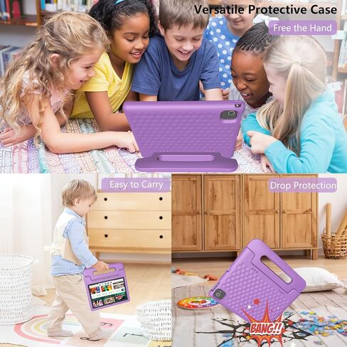 JREN Kids Tablet,10 inch Tablet for Kids,Children,Girls,Boys,10.1 IPS HD Screen,CPU Speed up to 1.8GHz,RAM 2GB and 32GB Storage,Toddler Tablet with Protective case,Color Pink in Saudi Arabia
