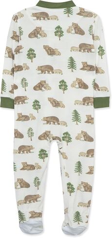 Little Me Clothes for Baby Boys' Zip Front Sleepwear Bodysuit, 12 Months - 24 Months in Saudi Arabia