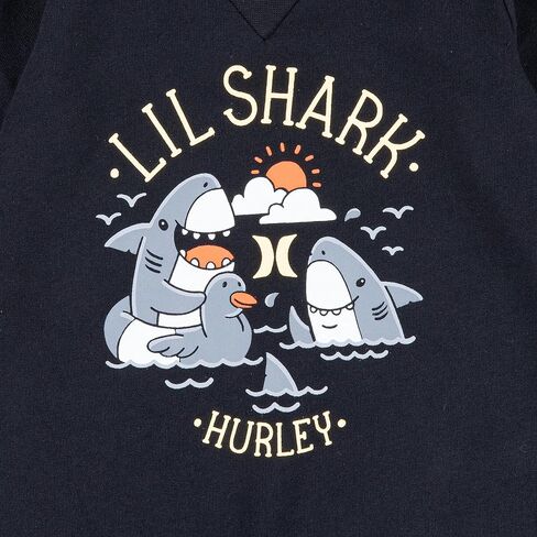 Hurley Baby Boy's Long Sleeve Hooded Coverall in Saudi Arabia