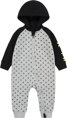 Hurley Baby Boy's Long Sleeve Hooded Coverall in Saudi Arabia