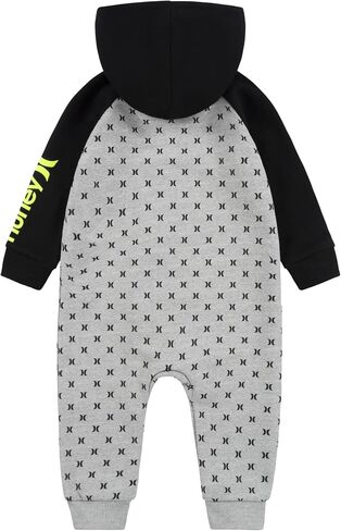 Hurley Baby Boy's Long Sleeve Hooded Coverall in Saudi Arabia
