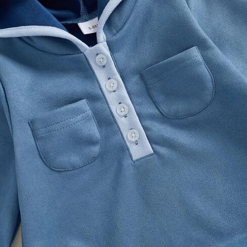 Newborn Baby Boy Girl Hoodies Cute Long Sleeve Sweatshirt Romper Jumpsuit Infant Fall Winter One Piece Outfit in Saudi Arabia