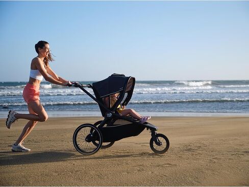 Baby Jogger City Prix Jogger x Bike Trailer - يمكن أن تتحول إلى مقطورة دراجة للأطفال in Kuwait