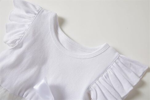 Niyage Girls Dress Tulle Tutu Toddler Ruffle Sleeveless Casual Princess Dresses in Saudi Arabia