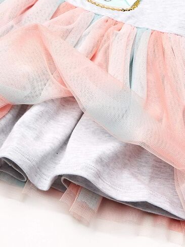 فستان توتو مصبوغ على شكل أرنب مزين بالترتر للفتيات الصغيرات من Bonnie Jean in Kuwait