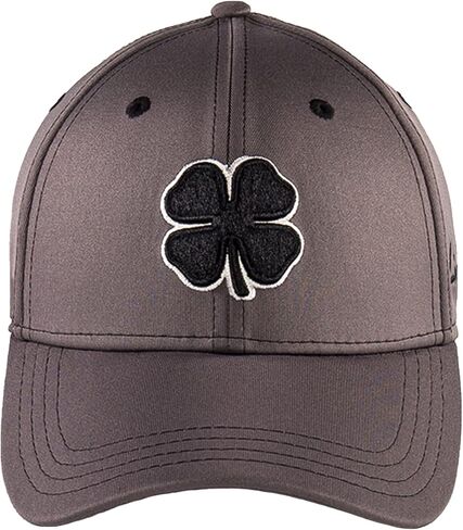 Black Clover Unisex Premium Clover 1 White/Black Fitted Golf Hat, Large/X-Large in Kuwait