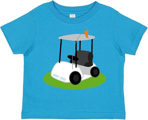 inktastic Golf Cart Golfing Toddler T-Shirt in Saudi Arabia