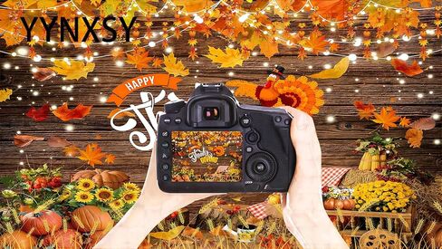 YYNXSY Thanksgiving Backdrop Fall Backdorp Thanksgiving Turkey Pumpkin Decoration Backdrop Autumn Banner Party Backdrops 7X5FT YY-2530 in Saudi Arabia