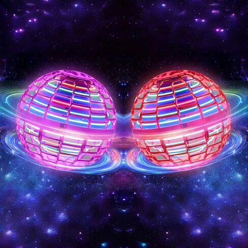 Flying Orb Ball – 2024 Upgraded Galaxy Boomerang Ball, LED Colorful Hover Ball Toy, Magic Spinning Flying Ball for or 6 7 8+ Year Old Boys Girls Indoor & Outdoor Fun Xmas Gifts (Blue) in Saudi Arabia