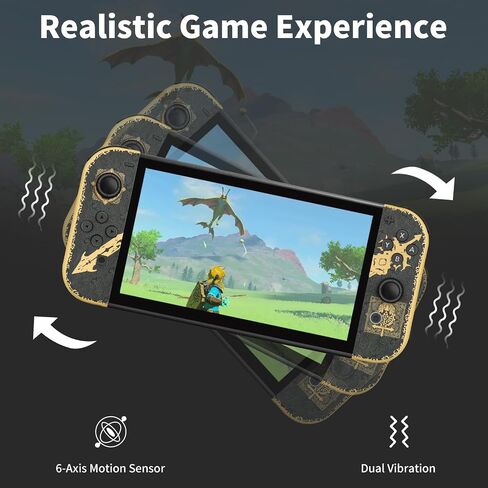 Controller for Nintendo Switch, Switch Controllers for Switch/Lite/OLED, Wireless Controller with Share Function/Screenshot/Motion Sensor in Saudi Arabia