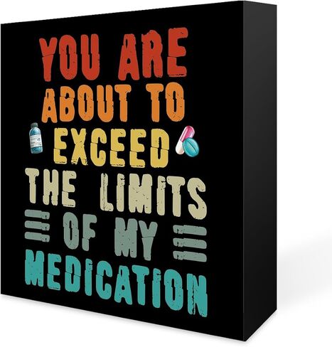 Funny Office Decor Everything is Figureoutable Wooden Box Sign Home Office Desk Decor for Men Women, Office Shelf Cubicle Table Wall Decor Coworker HR Gifts for Boss 5 x 5 Inches in Saudi Arabia