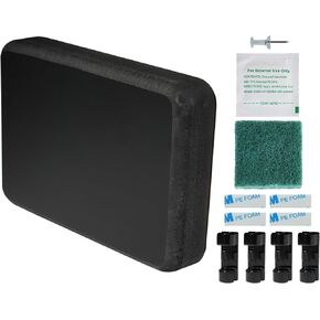 Screwless Transducer Mounting Kit - Standard Size - Black - Screwless Transducer/Acc.