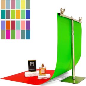 Products Photography Backdrop Small Background Paper,Ship Flat 16 Colors Tabletop Backdrops for Food Photography,Flat Lays Backdrop,Product Photography Props,Backdrop for Table Top(34x22inch)
