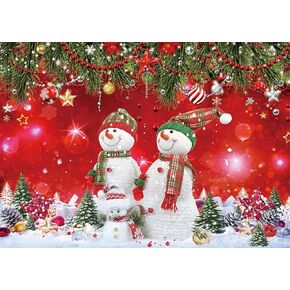 LTLYH 7x5ft Red Christmas Photography Backdrop Christmas Winter Snow Backdrop Christmas Eve Family Party Decorations Photobooth Backdrops Xmas Photo Booth Props Banner 287