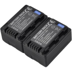 2X VW-VBT190 Camcorder Battery for VWVBT190 VW-VBT380 HC-V110 V160 V180 W570 W580 W850 WX979 WX90 WX970 WX990 WXF990 WXF999 V210 V250 V260 V270 V380 V520 V550 V720 V750 V770 V777 VX980 VX989 s1a