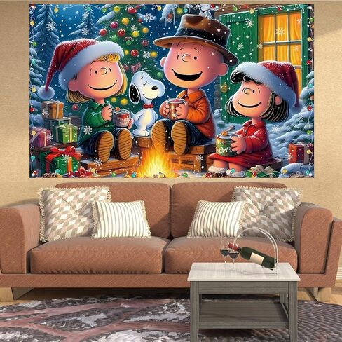 عيد ميلاد سعيد صورة خلفية بيضاء الكلب عيد الميلاد راية عيد الميلاد عيد الميلاد الشتاء عطلة حزب الزينة واللوازم للمنزل - 71 × 43 بوصة in Kuwait