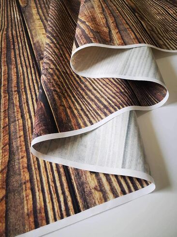 WOLADA 7x5FT Wood Backdrop Rustic Backdrops for Photography Vinyl Brown Wood Backdrop Baby Shower Backdrop Dark Wood Look Backdrop Party Photo Backdrop Rustic Backdrop for Wedding 11838 in Saudi Arabia