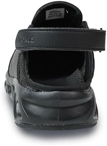 Nursing Shoes Woman and Man Cooling Sandle Black us footwear size for adult women width medium in Saudi Arabia