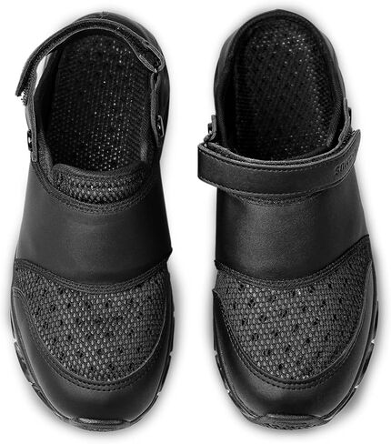 Nursing Shoes Woman and Man Cooling Sandle Black us footwear size for adult women width medium in Saudi Arabia