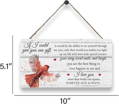 Red Kitchen Decor - Bedroom Wall Decor - Every Day is a New Beginning Butterfly Wood Hanging Plaque Signs for Home - Welcome Hanging Sign for Office Kitchen Housewarming Gift 5 x 10 inch in Saudi Arabia